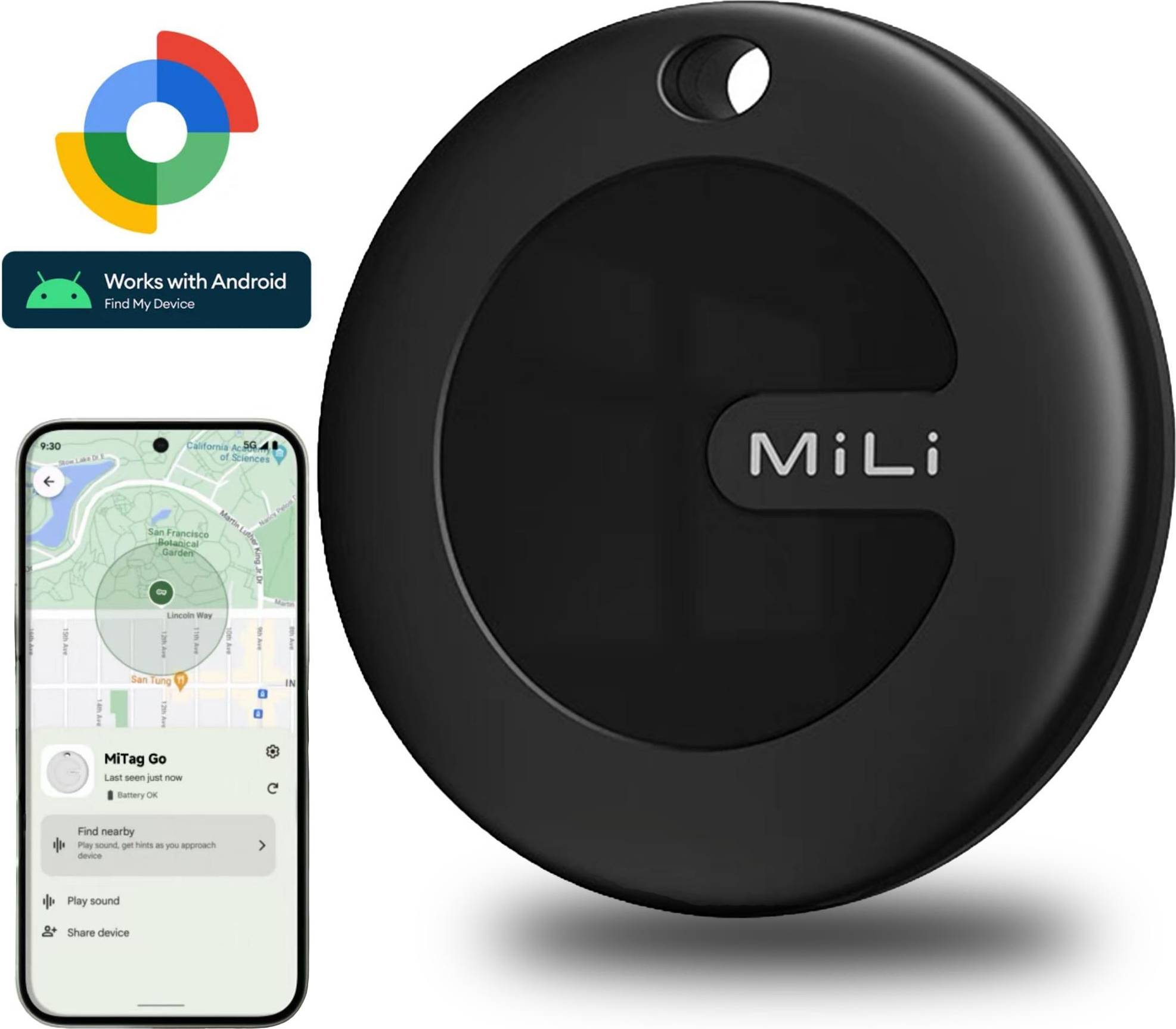 Gps tracker auto MiLi Auto GPS Bluetooth Tracker For Android