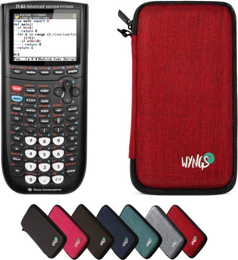 Ti calculator Texas Instruments Basic Set Red Graphing Calculator TI-82