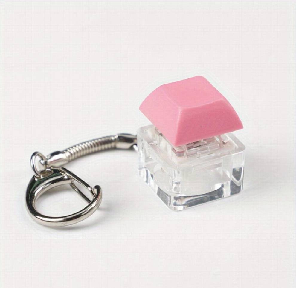 Keyboard Fidget Keychain Decompression Toy