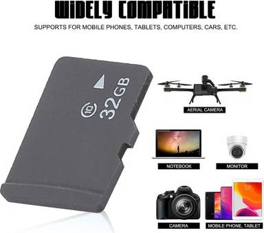 Memory Card SD TF Photo Music Video Storage
