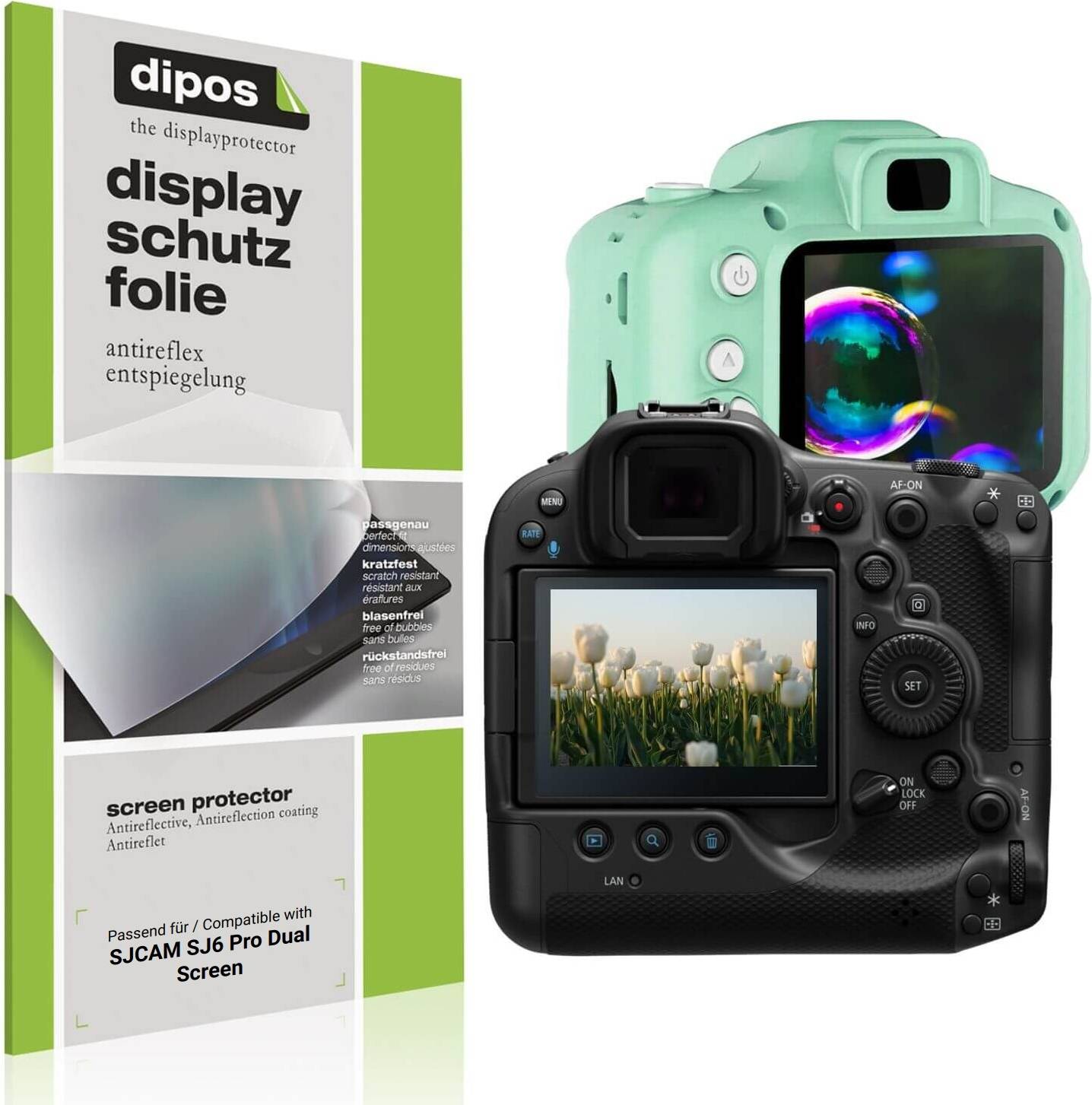 Dipos 4x Screen Protector for SJCAM SJ6 Pro