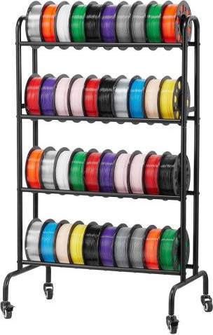VEVOR 3D Printer Filament Storage Rack 4 Tier