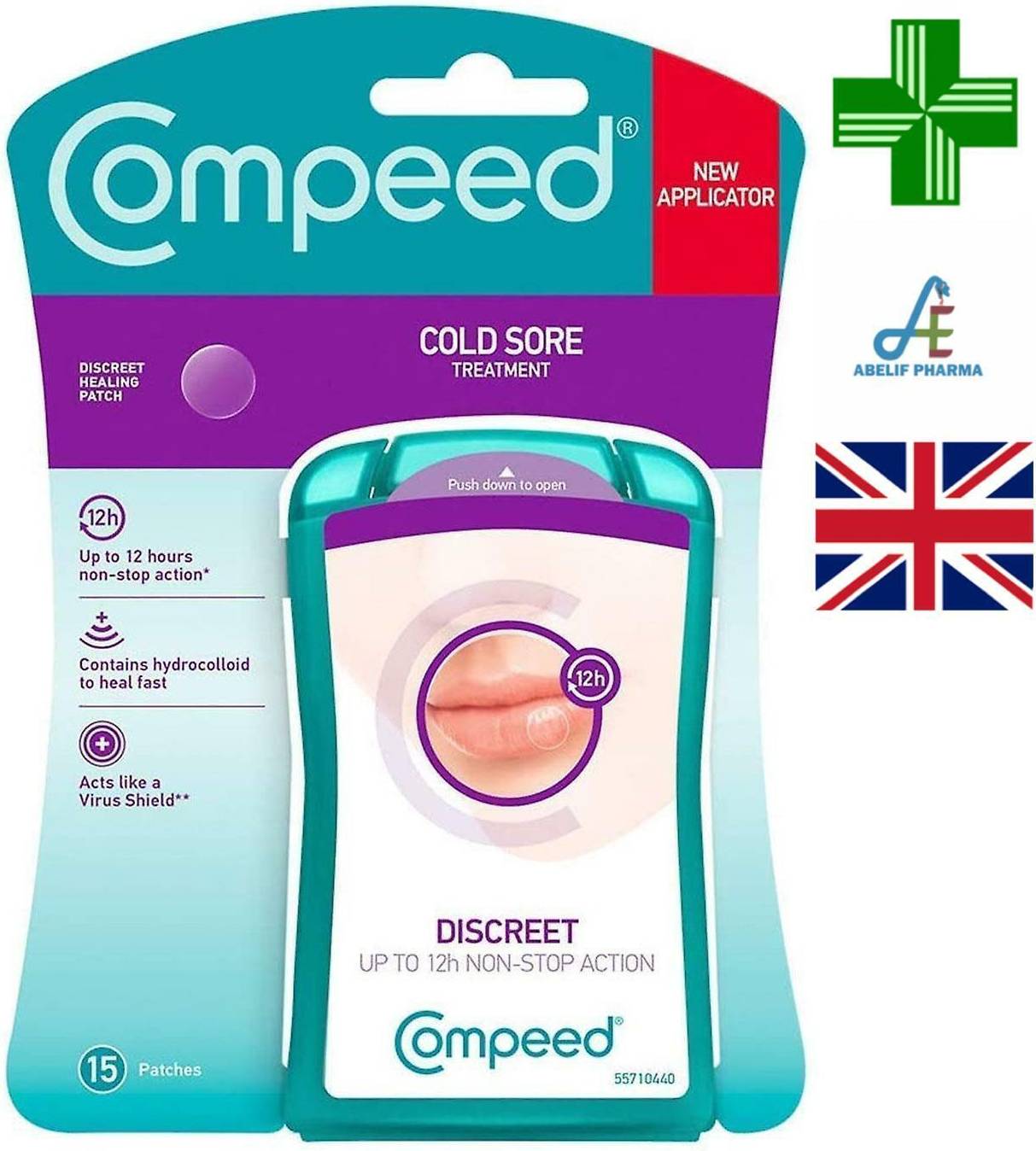 Compeed Cold Sore Patch 15 Pack