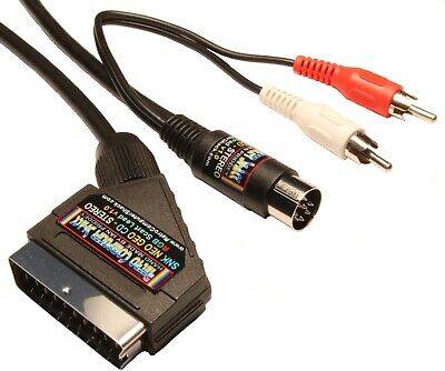 Retro Computer Shack Snk Neo Geo CD RGB Scart Lead 2M
