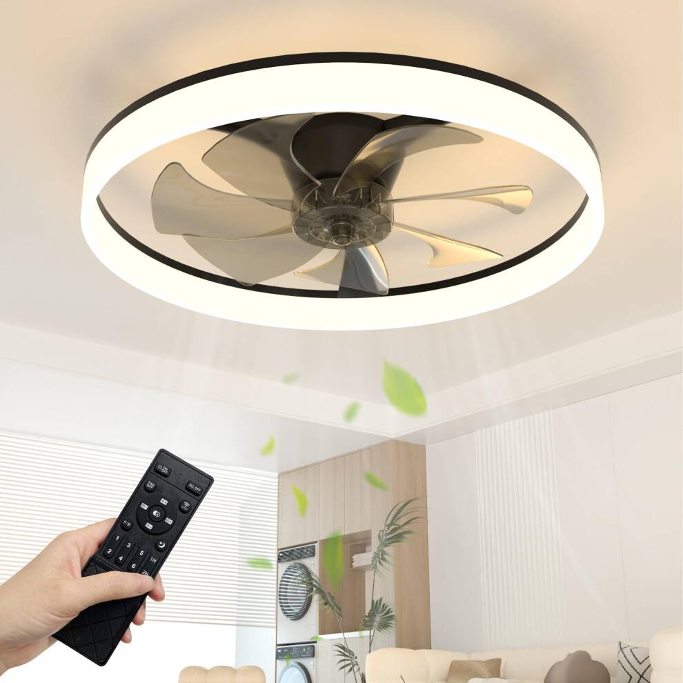 60cm Modern Smart LED Ceiling Fan Light