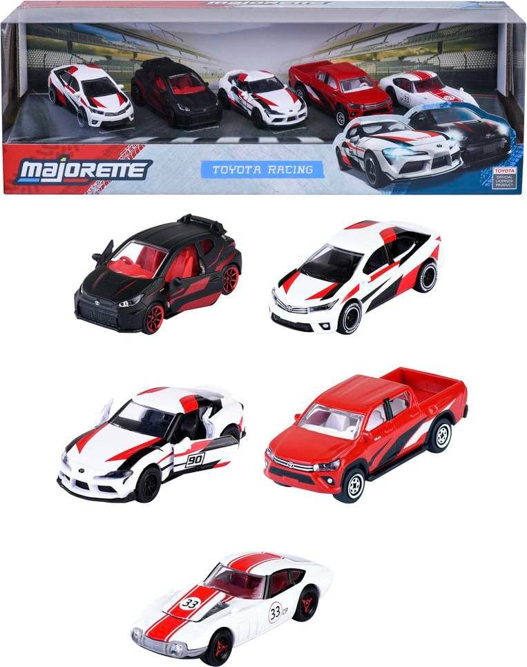 Toyota Racing 5 Cars Multicolore