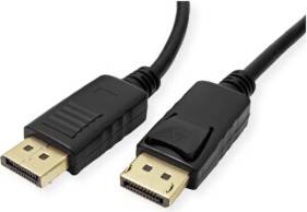 Secomp Standard DisplayPort Kabel DP ST Sort 1 m