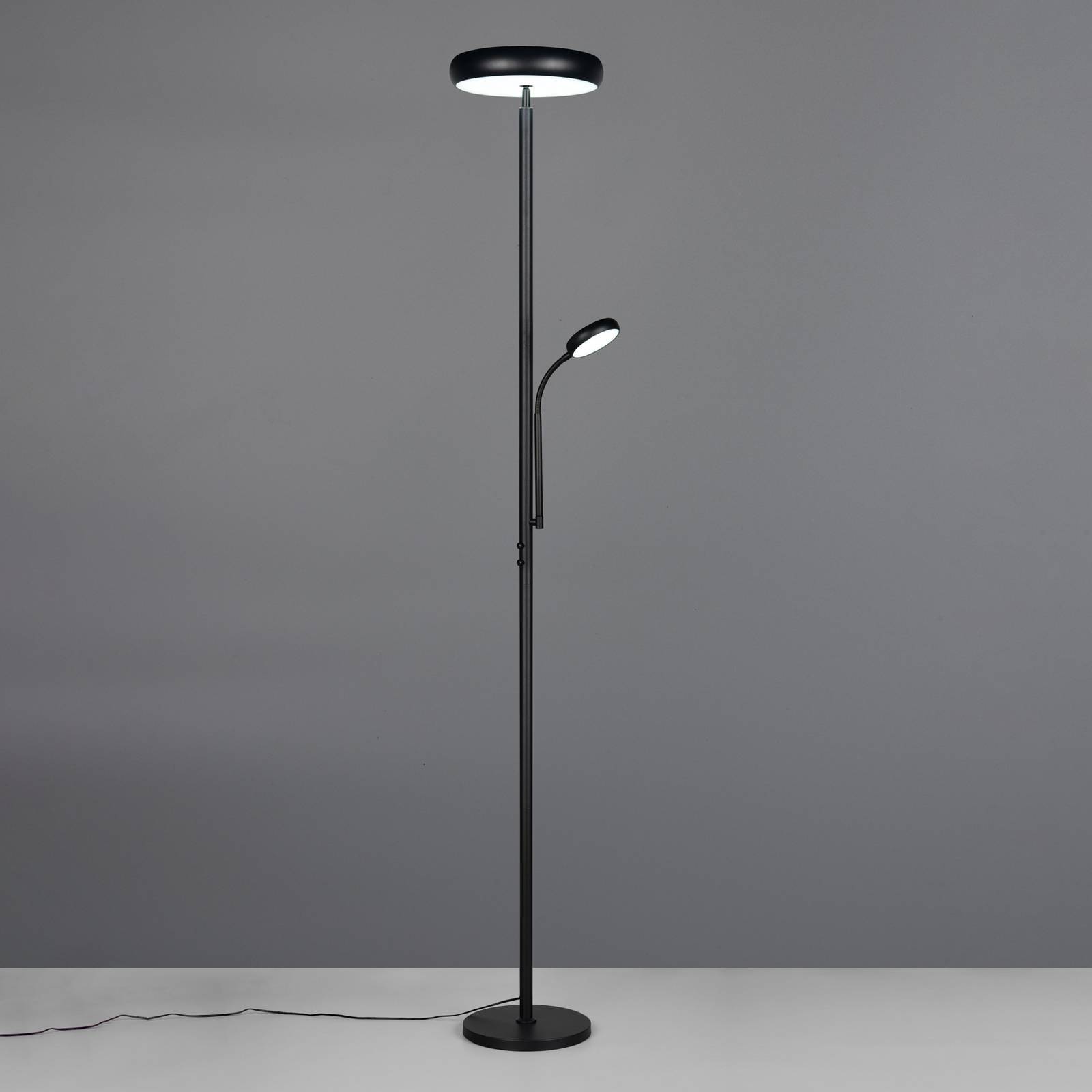 LED Palermo Noir Mat Télécommande