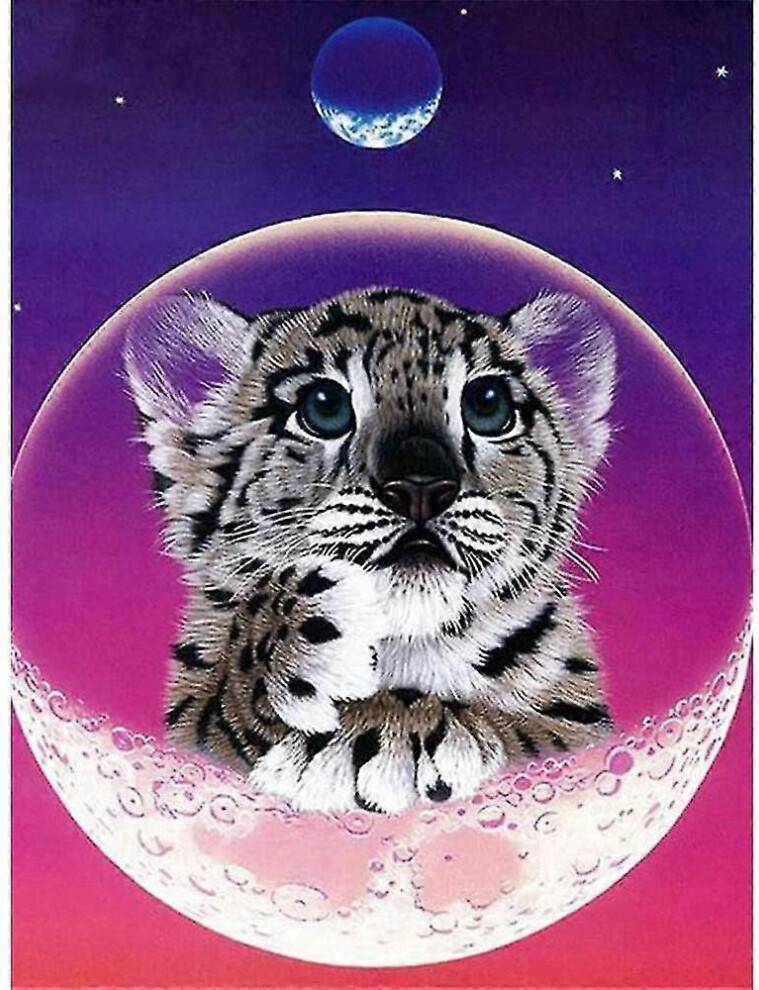 Kikidex Diamond Painting Tiger Rhinestone Kit