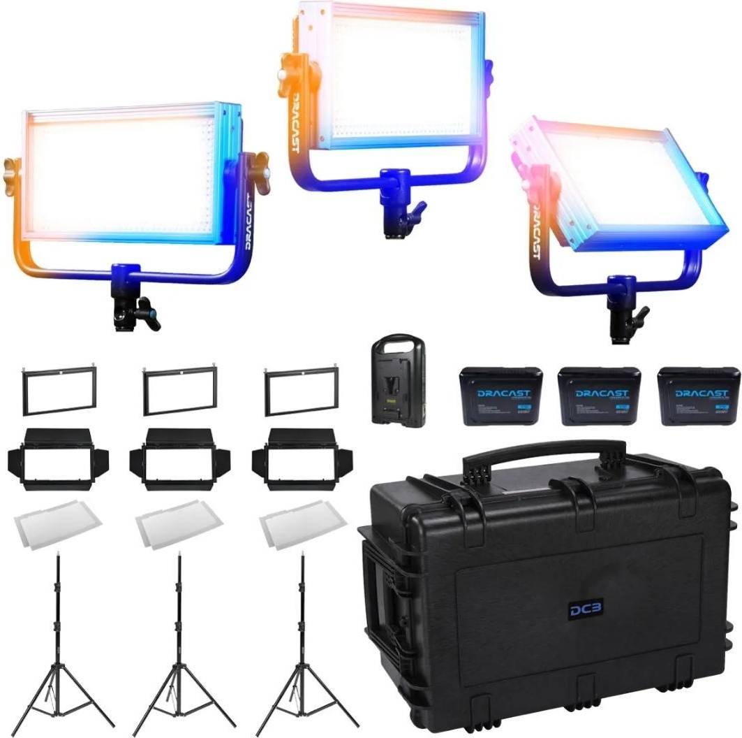Led 30w Dracast Plus Series LED500 30W Bi-Color LED Kit