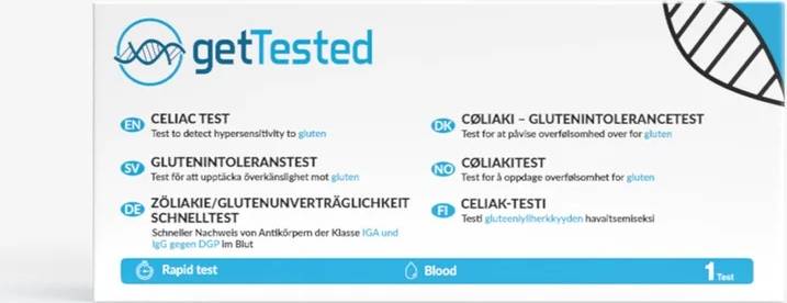 Gluten GetTested Celiac Gluten Intolerance Test