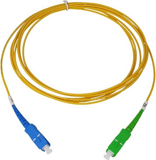 Simplex LWL Patchkabel SC-UPC SC-APC 1 Meter