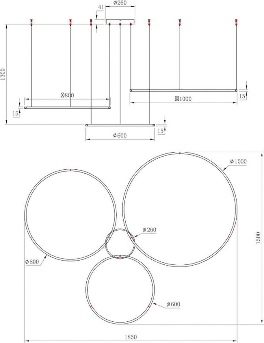 LED Light 3-Bulb 4000 K