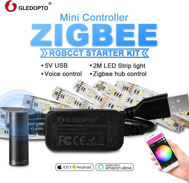 Zigbee Controller Mini RGBCCT 5V USB