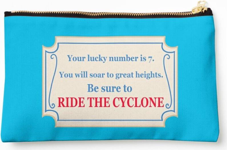 WHIBOS Ride The Cyclone Fortune Cosmetic Organizer