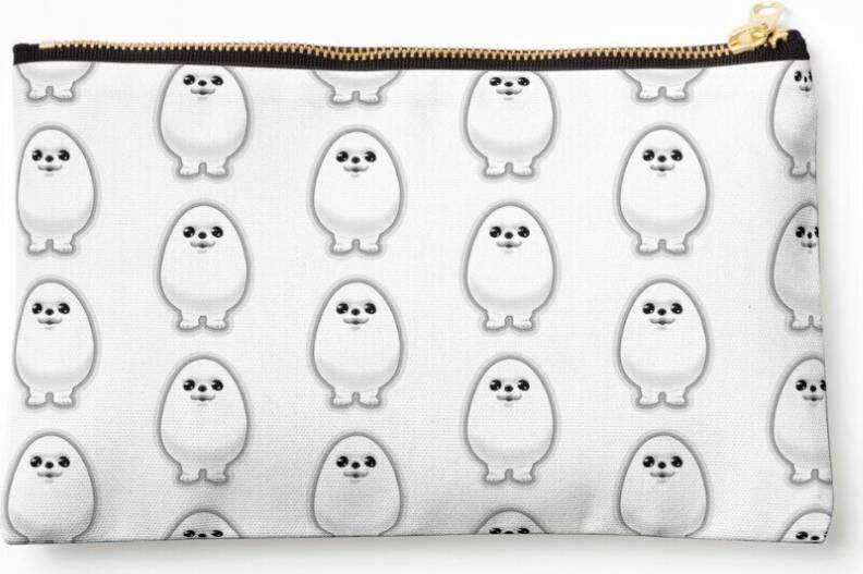 WHIBOS Meme Pattern Eggdog Dog Meme Pattern - Zipper Pouch