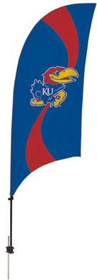 Victory Corps 7.5' Swirl Razor Feather Stake Flag