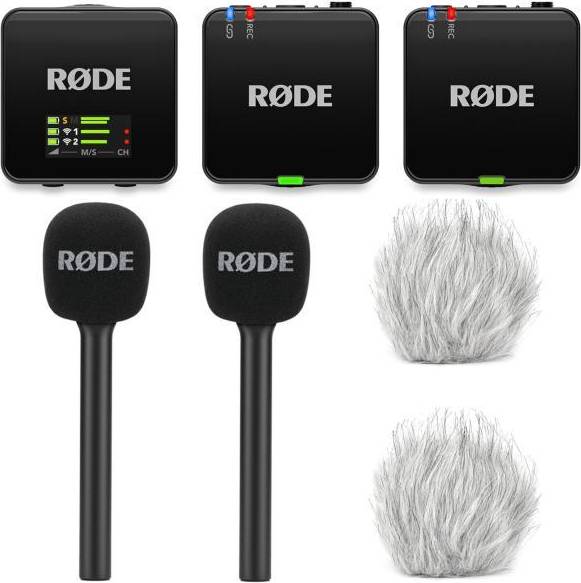 Microphone RØDE Wireless Go Gen 3 Interview Set 2 Microphone System