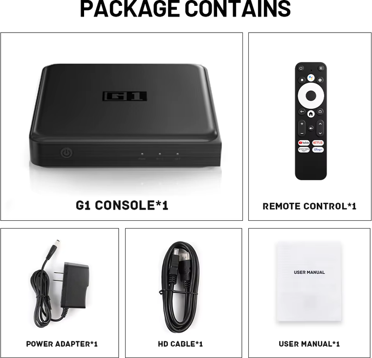 Android box G1 Android TV Box HDR10 Plus 32G WiFi6