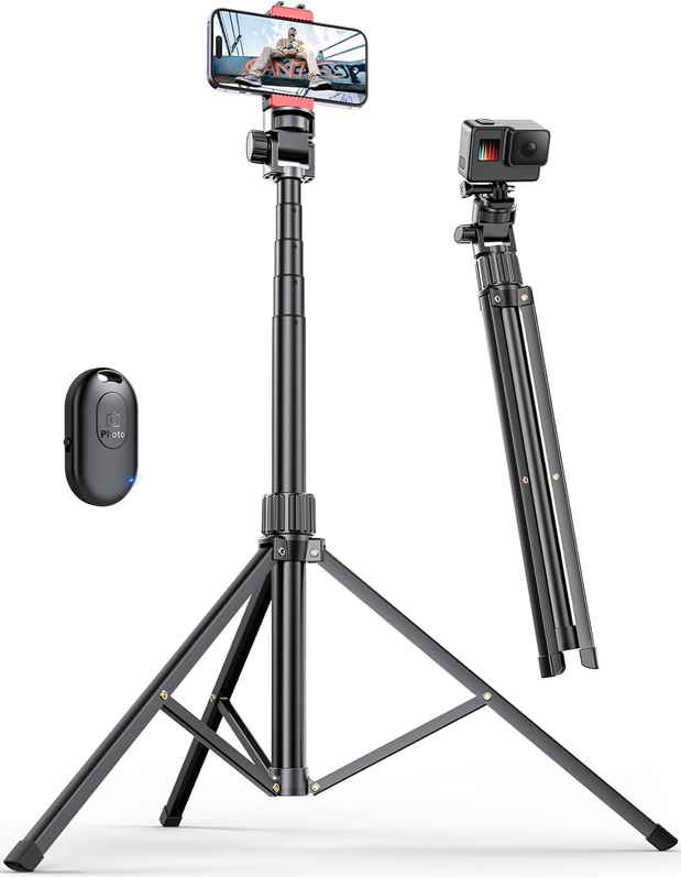 Tripod mobil Pnitri 71 Inch Extendable Phone Tripod Stand