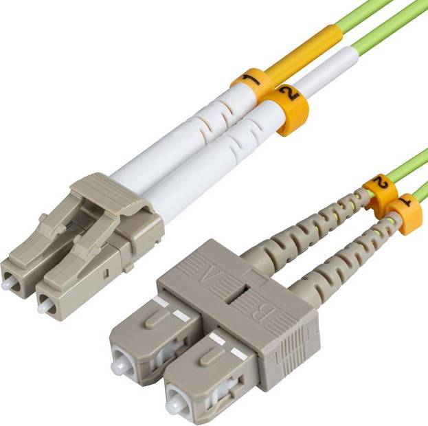 MicroConnect Fiber Patch Cable LC UPC SC UPC 15 Meter