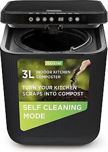 Kitchen bin NutriChef 3L Electric Kitchen Composter