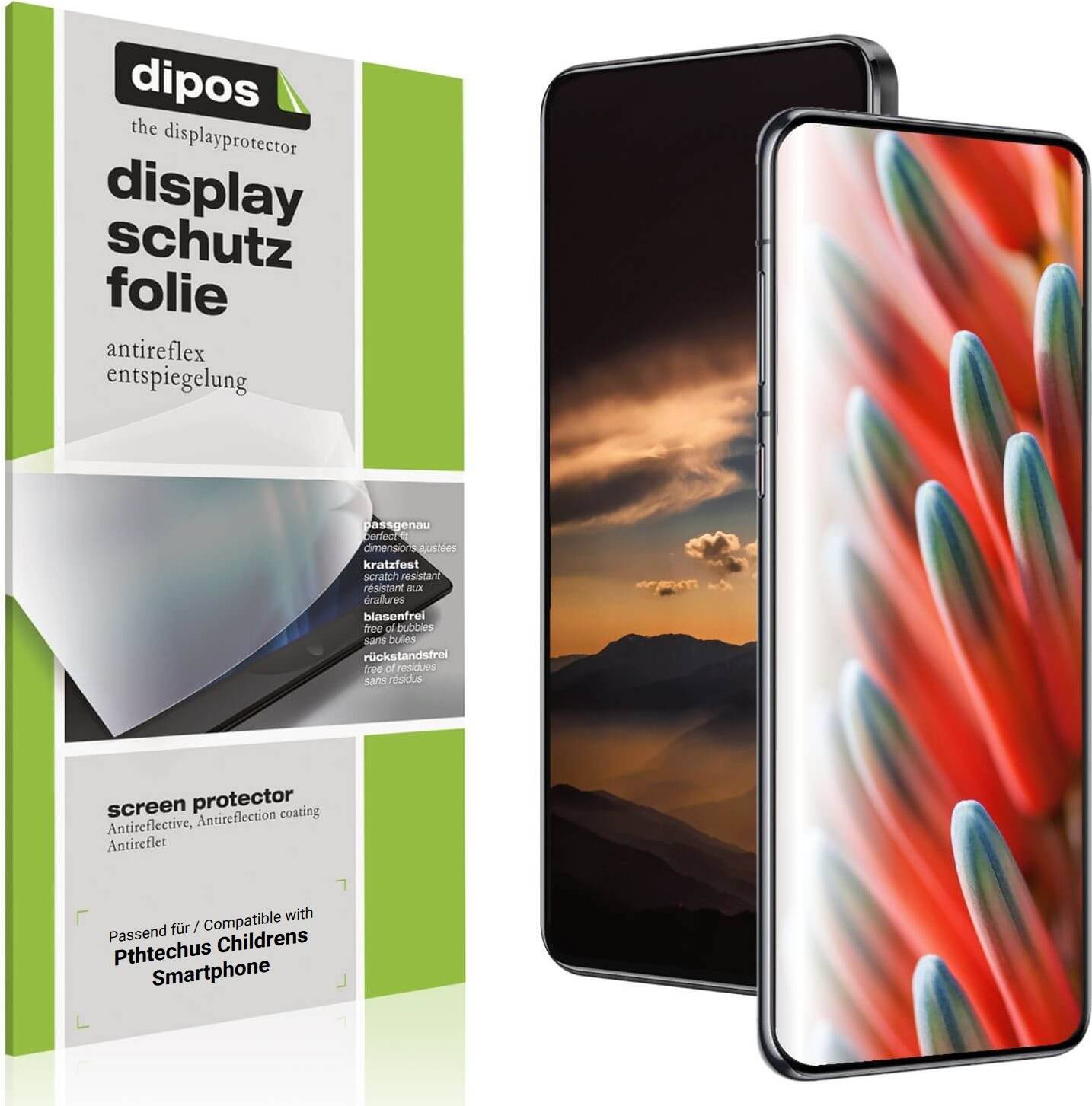 Dipos 4x Screen Protector for PTHTechus Childrens