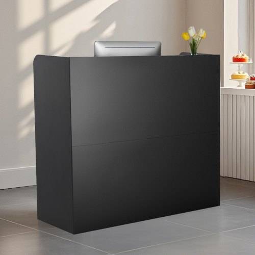 VEVOR Rectangular Front Counter Table Reception Writing Desk