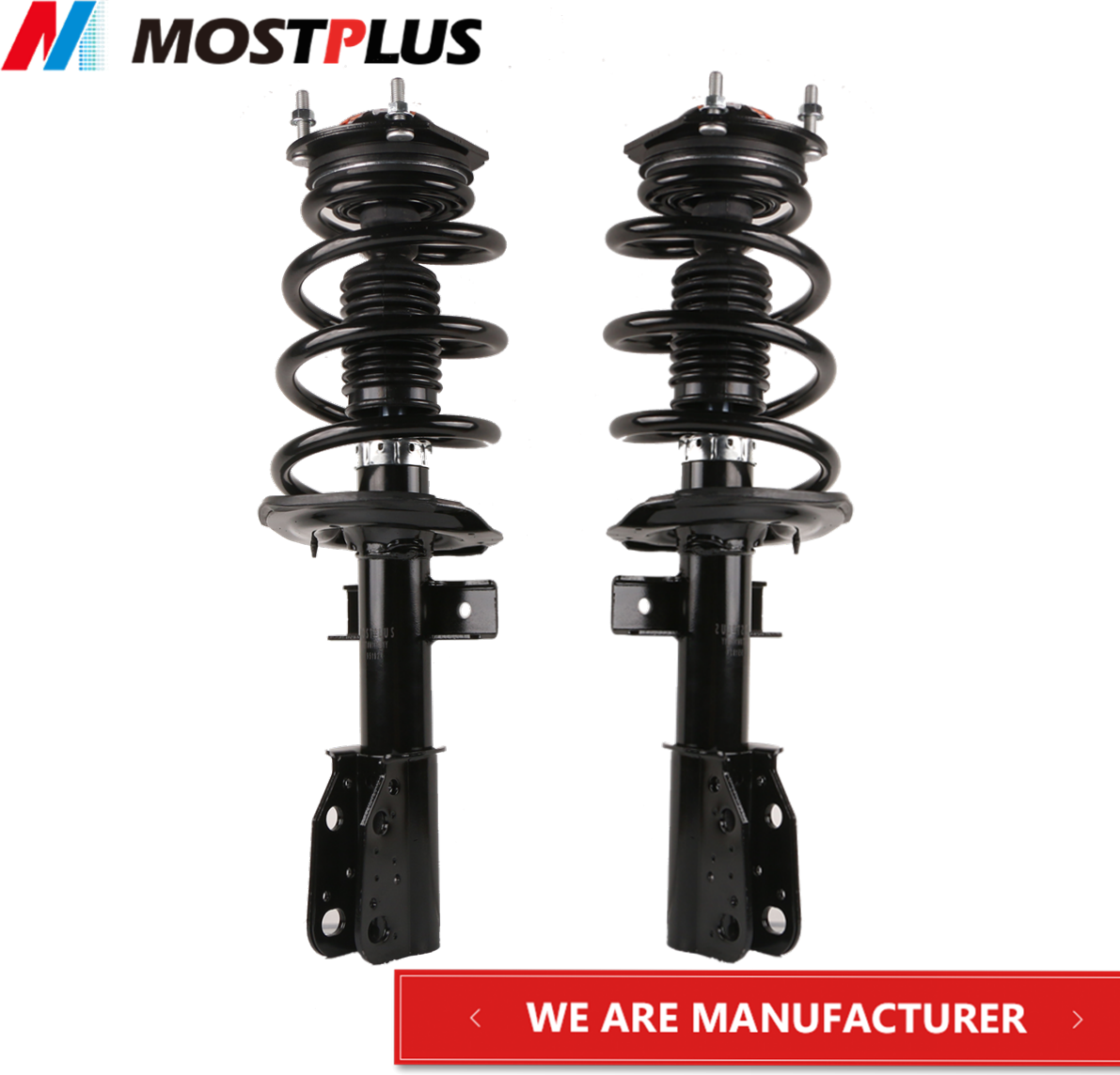 Shocks and struts Pair Complete Shocks Struts Assembly 2pcs