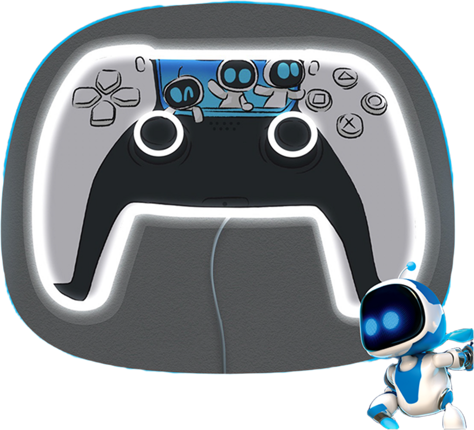 Astro bot Paladone Astro Bot Controller LED Neon Wall Light Table Lamp
