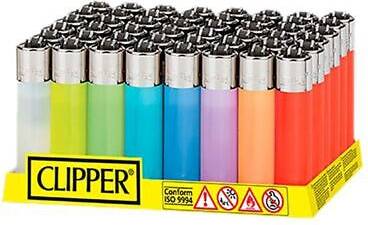 Clipper Faseba Translucent Lighters
