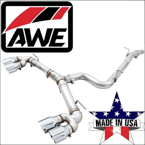 Cat back exhaust system Awe Track Edition Cat-Back Exhaust System