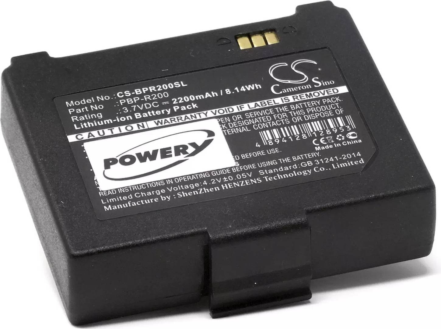 Batteri Til Printer Bixolon SPP-R300 Typ PBP-R200