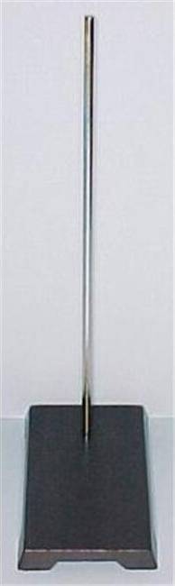 Support Stands With Rod 5 x 8 Inch Cast Iron Base