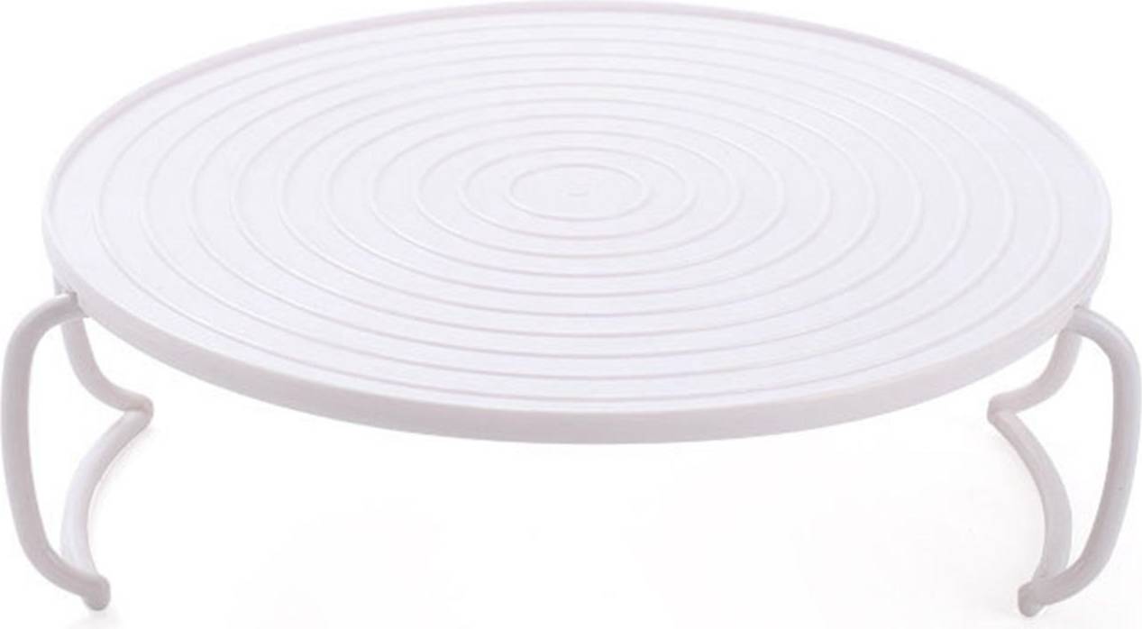 Tomtop Jms Multifunctional White Round Food Steaming Rack Microwave Kitchenware