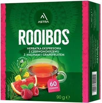 Astra Rooibos Raspberry Grapefruit Tea 60 Sachets