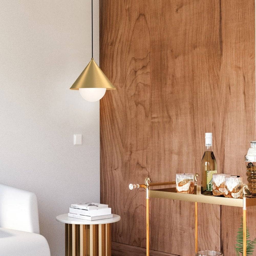 LED Remyck E27 Max 60W Brushed Gold