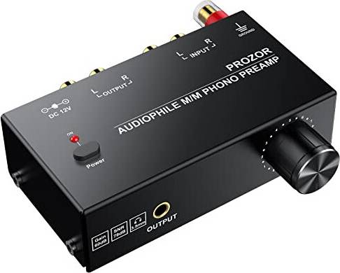 Prozor Phono Preamplifier for Turntable Level Control