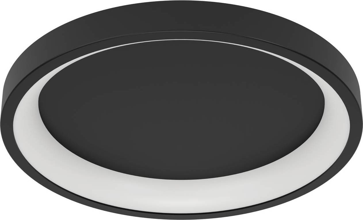 Eglo Smart LED Loftlampe Loretello Z Rund Sort Loftplafond