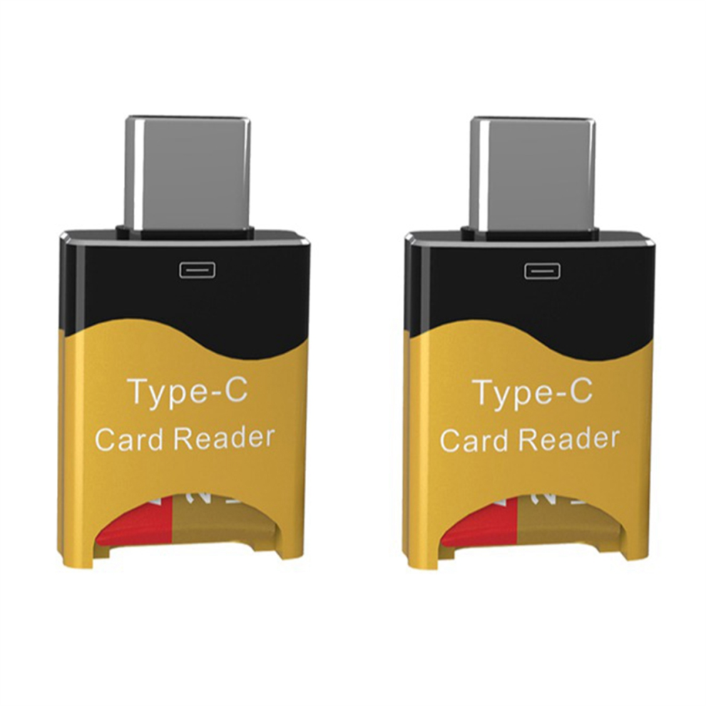 Typecat 2PCS Type C To Micro-SD TF Card Reader Adapter