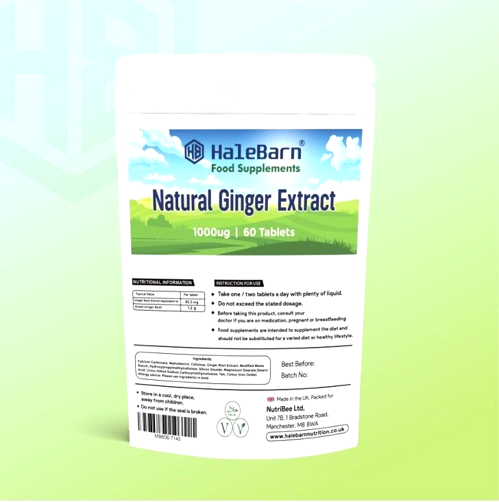 Ginger Root Extra 3000mg 180 Tablets