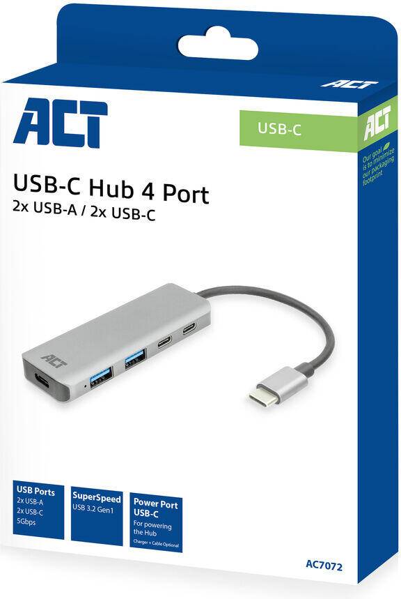 ACT AC7072 USB 3.2 Gen 1 Interface Hub