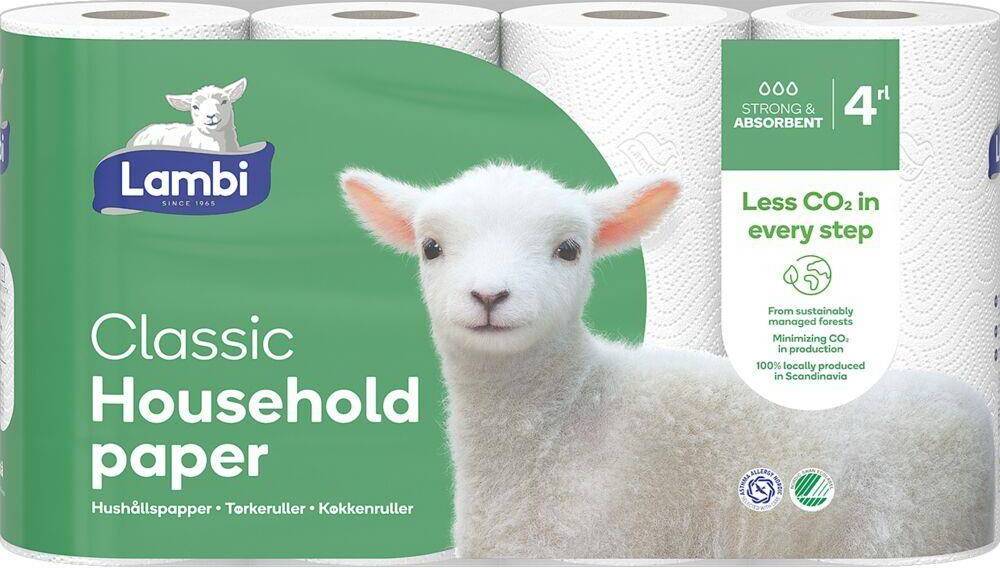 Lambi Hushållspapper 2-Lagers 20 Rullar