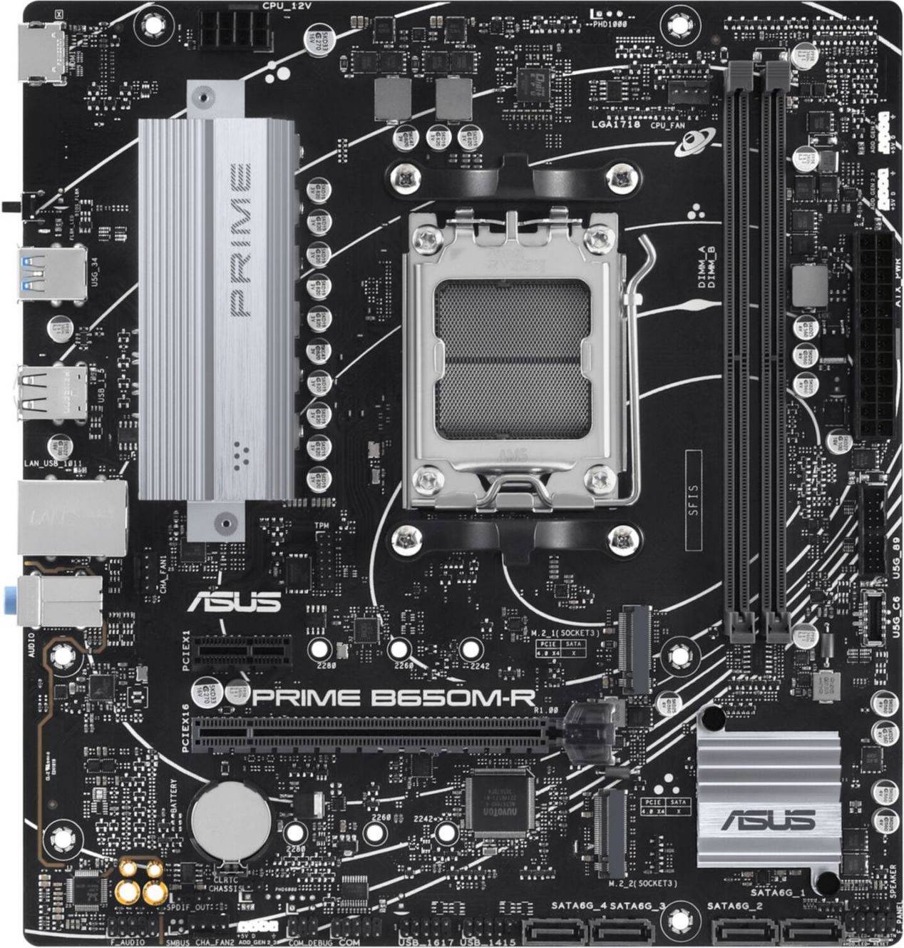 B650 ASUS PRIME B650M-R Micro ATX Hovedkort