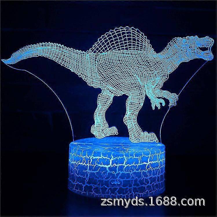 Kikidex 3D Dinosaur LED Different Pattern Night Light