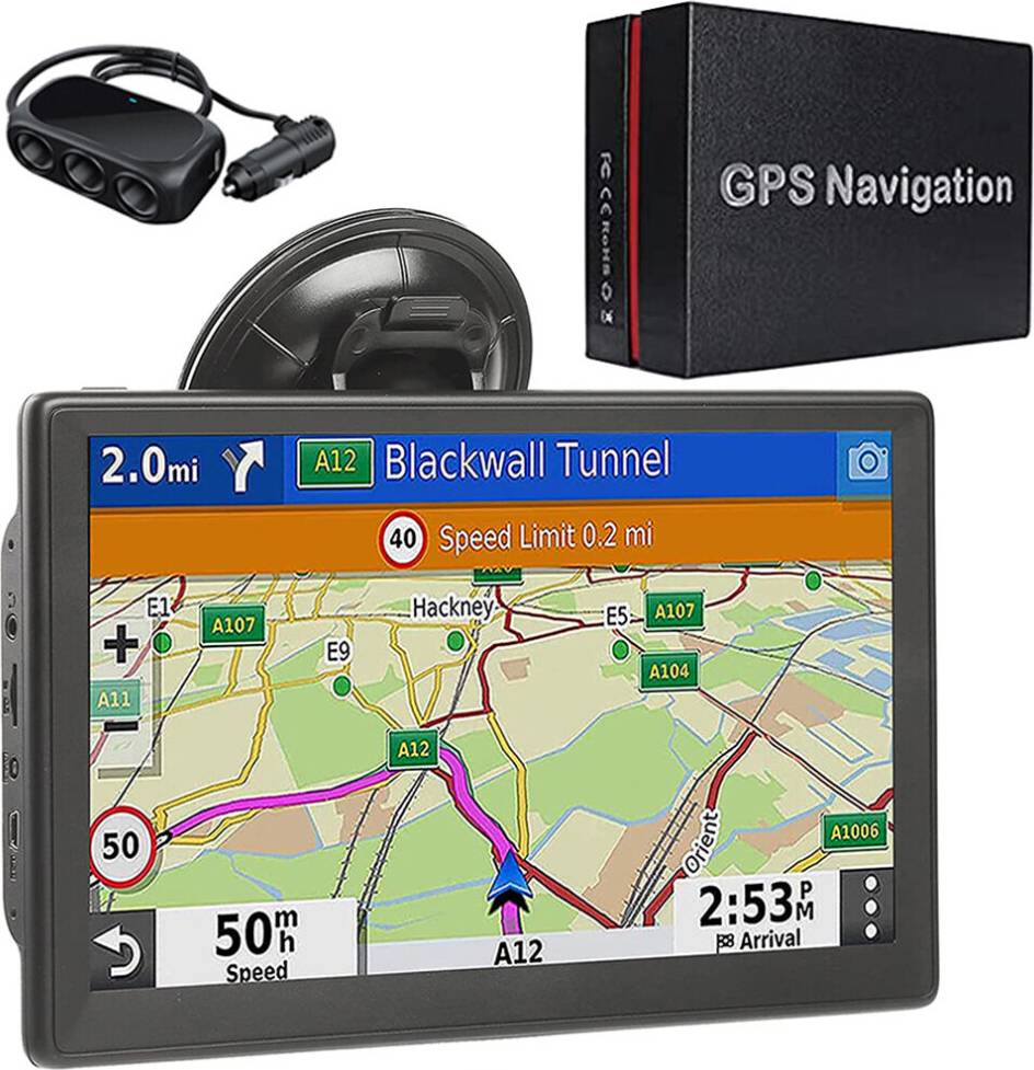 Bysion 7 Inch Navigator Car Truck GPS System