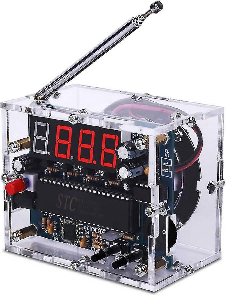 Diy Fm Digital Adjustable Wireless Radio Kit