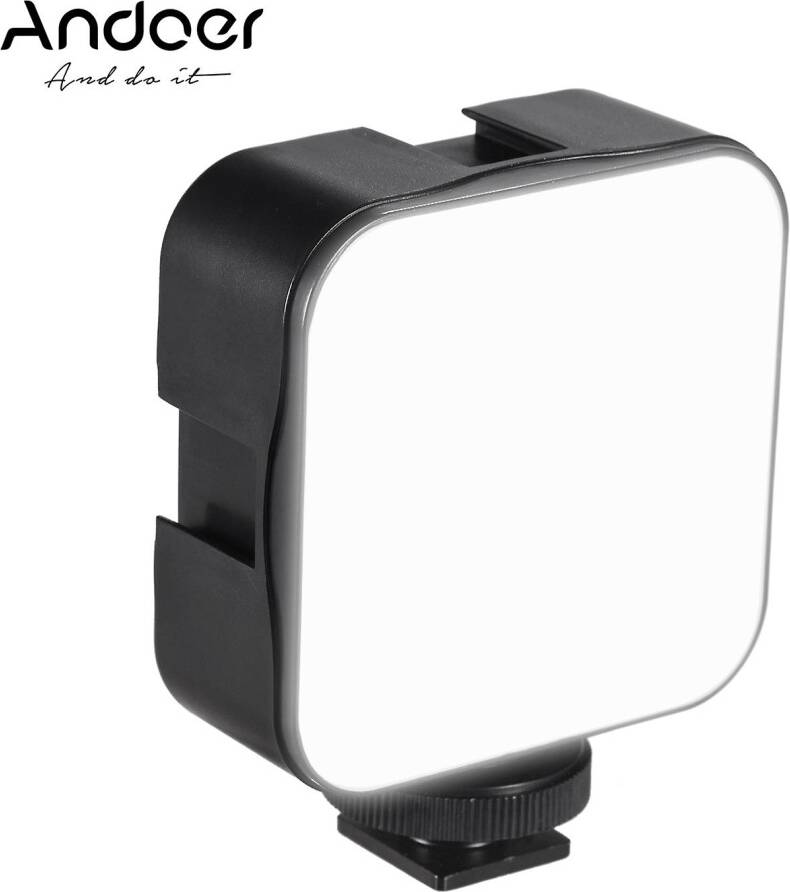 Andoer Mini LED Video Light 6500K