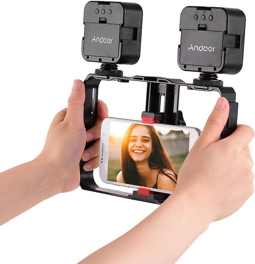 Andoer Mini LED Video Light 5W 2pcs