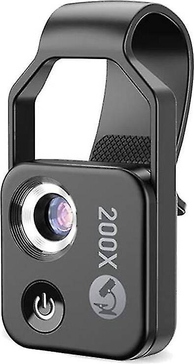 200X Cell Phone Microscope Accessory Add-On Lens